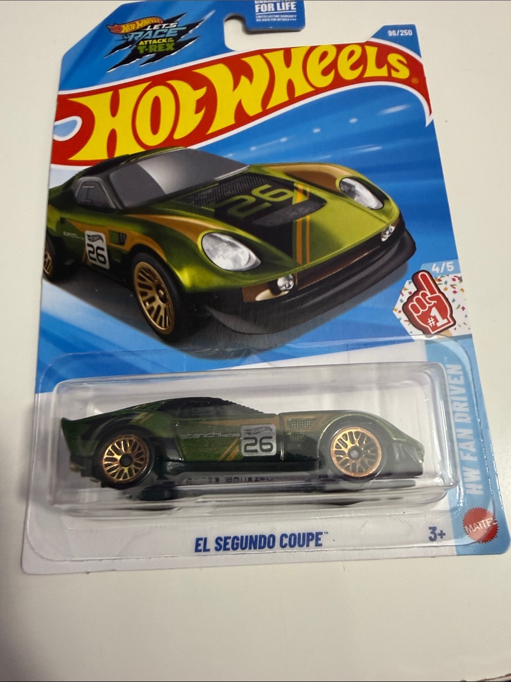 El Segundo Coupe - Green Race Car
